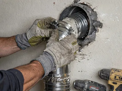 Dryer Vent Hose Installation in Warwick