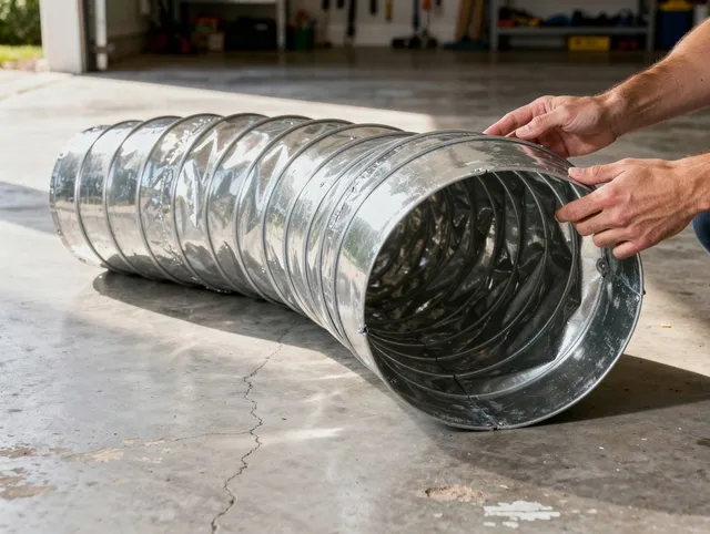 Warwick Dryer Vent Cleaning specialist using advanced equipment for thorough duct cleaning in Warwick